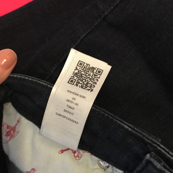 True Religion Dark Denim Swarovski Crystal Jeans - Picture 6 of 6